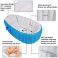 thumbnail image 2 of Bañera inflable Baby Shower Bañera para niños pequeños con inflador y tapa de boca para bebés, recién nacidos, niños pequeños, niños y niñas TUNC Sencillez, 2 of 5