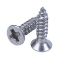 thumbnail image 3 of 400X Vis Auto-Tappantes en Acier Inoxydable 12X3mm Argent, 3 of 8