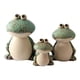 thumbnail image 1 of 1 Set/3pcs Miniature Figurine Lovely Frogs Statue Home Decoration, 1 of 4