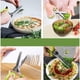 thumbnail image 5 of Tijeras para hierbas, tijeras de cocina con 5 hojas y fundas, quitahierbas multiusos, tijeras de cocina aptas para lavavajillas, tijeras de cocina para cortar hierbas y papel, 5 of 7