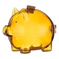 thumbnail image 1 of simhoa Borosilicate Glass Money Saving Container Sturdy Multifunctional 1cm Opening Golden, 1 of 8