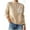 Beige, variant on Women's Lightweight Oversized Knit Pullover Crewneck Long Sleeve Casual Sweater Top for Fall Travel Outfits Beige S