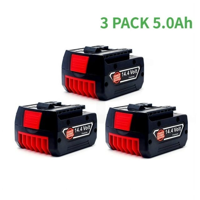 Batería Recargable para Herramienta Eléctrica Bos*ch 14.4V 6.0Ah para GBH GDR GSR DDS180 BAT614G (KC) Batería de Reemplazo Li-ion