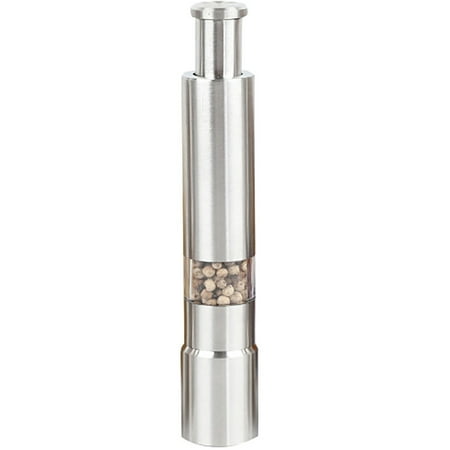 

Stainless Steel Thumb Push Pepper Spice Grinder Mill Muller Stick 221215