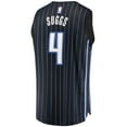 thumbnail image 3 of Youth Fanatics Jalen Suggs Black Orlando Magic 2021/22 Fast Break Replica Jersey - Icon Edition, 3 of 3