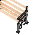 thumbnail image 3 of OUNONA 3Pcs Decorative Mini Chair Miniature Garden Bench Iron Black Photography, 3 of 6
