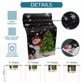 thumbnail image 6 of Black Christmas Table Runner 60 Inches Long Farmhouse Dress Scarves, Snowman Xmas Tree Ball Snowflake Dining Tablerunner for Coffee Table/Kitchen Island/Party Décor, 13" x 60", 6 of 8