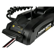 Minn Kota Terrova Black Freshwater 54 Shaft, 55 lb Thrust Battery Bow Mount Trolling Motor with Push Botton Start Wireless Remote 1 Count