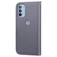 thumbnail image 3 of Funda con estampado de oso para Motorola G31 con tarjetero, cordón, piel sintética, función billetera y protección contra caídas en las esquinas., 3 of 5