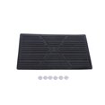 thumbnail image 1 of Black Alfombrilla para el suelo del coche, alfombrilla para el talón, cubierta para el parche del Pedal, cojín para la alfombrilla del coche de 23x15cm, 1 of 5