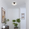 thumbnail image 4 of Livex Lighting - Wynnewood - 3 Light Flush Mount in Traditional Style - 16, 4 of 12