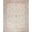 Sage Green Blush Pink, Pattern 14, variant on Design&I 8'x10' Washable Area Rug Oushak Floral Medallion With Vine Scroll And Bordered Vintage Trellis for Dining Room, Large Office, Lounge, Snag-Free