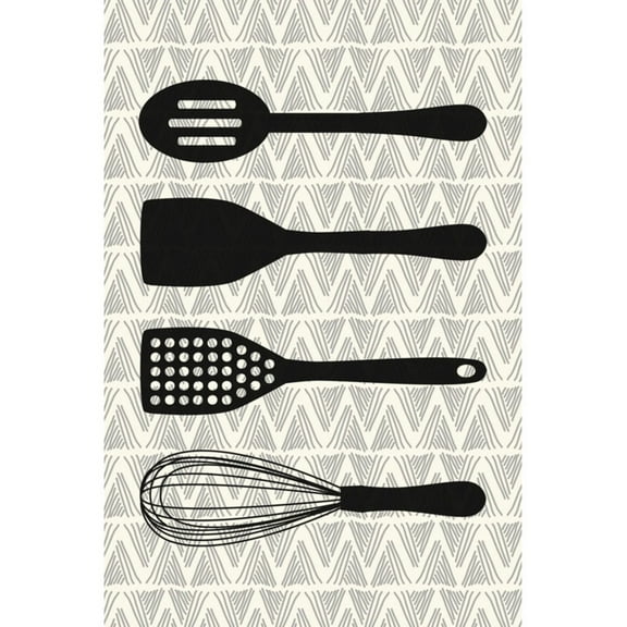 Marmont Hill Utensils Painting Print on Wrapped Canvas