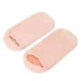 thumbnail image 1 of 2pcs Moisturizing Socks Overnight for Dry Feet, Moisturizing Socks Repairing Rough Skin One Piece Design Essential Oil Gel Layer Reusable  Sock for Home, 1 of 8
