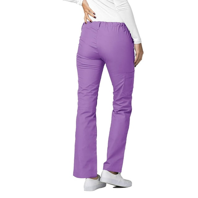 Adar Universal Scrubs For Women - Drawstring Straight Leg Scrub Pants