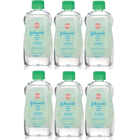 image Johnson S Baby Oil With Aloe  300ml (6 Pack)