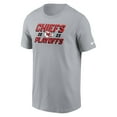thumbnail image 2 of Men's Nike Gray Kansas City Chiefs 2023 NFL Playoffs Iconic T-Shirt, 2 of 3