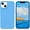 Cyan Blue, variant on Compatible with iPhone 14 Case, Soft Silicone Gel Rubber Bumper Microfiber Lining Hard Back Shockproof Protective Phone Cover for iPhone 14 6.1", Army Green