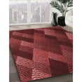 thumbnail image 2 of Ahgly Company Indoor Rectangle Patterned Grapefruit Red Area Rugs, 7' x 10', 2 of 6