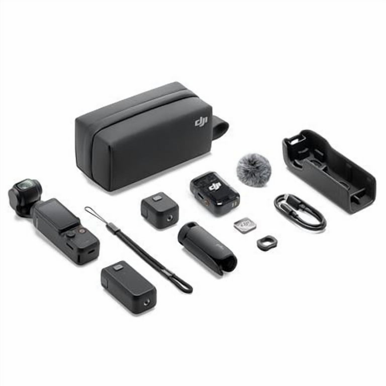DJI Osmo Pocket 3 Creator Combo, 4K/120fps Camera with 1'' CMOS, 3