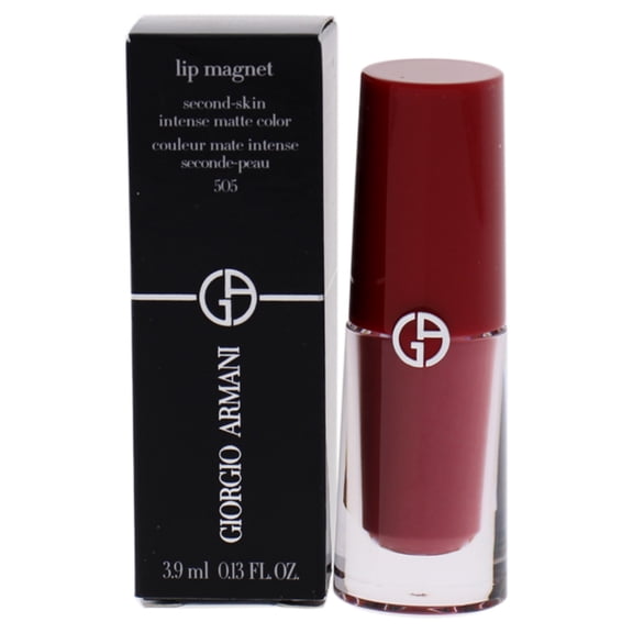 Lip Magnet Second-Skin Intense Matte Glass - 505 Second Skin by Giorgio Armani for Women - 0.13 oz Lipstick