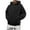 Black, variant on MIASHUI Men's Fall Winter Plush Lined Hoodie Soft Warm Pullover Long Sleeve Casual Comfortable Sweatshirt Black,XL