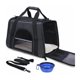 thumbnail image 1 of Transportín para Gatos, Transpirable Transportín para Perros Plegable 45x29x31cm Negro esquí esquí Gafas de esquí, 1 of 4