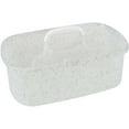 thumbnail image 3 of Simplify Granite Look Plastic Shower Caddy, White, 3 of 4