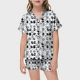 thumbnail image 1 of WEAIXIMIUNG Kid DIY Hand Painted Homewear Set Colouring Pajama Sets For And Girl Can Play With And Wea 140, 1 of 5