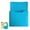 Blue, variant on CSSJKYJ Magnetic Wall File Organizer Magnetic Wall File Holder Refrigerator Magazine Holder for Mail Letters Paper(Red,Vertical-large)