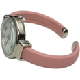 thumbnail image 3 of Blekon Collections Analog Quartz Saffiano 31mm Alloy Case Leather Cuff Bangle Watch, 3 of 5