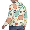 thumbnail image 3 of Hoodies for Men - Racket and Tennis Ball Long Sleeve Comfrt Men'S Fashion Hoodies & Sweatshirts, Sweatshirts for Men Hoodies Pullover Clothing Clothes with Pouch, 3 of 7