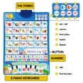 thumbnail image 6 of Richgv Electronic Alphabet Wall Chart, Toddler Toys for 1 Year Old Boys Girls, Educational Preschool Learning Toy Interactive Montessori Toy Alphabet Poster, 6 of 9