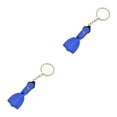 thumbnail image 2 of Sonducket Llavero diseño de aletas de buceo colgantes colgantes de barco de mar regalo de entusiasta de silicona adorno de llavero para mochila Azul 2Conjunto, 2 of 6