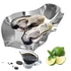 thumbnail image 1 of Vaso de acero inoxidable para salsa de vinagre y mariscos | Plato reutilizable para barbacoa de almejas, vieiras y camarones | Tazón apilable apto para lavavajillas para ostras, aperitivos, po, 1 of 5