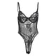 thumbnail image 4 of para mujer Lencería Ropa interior Camisón Negligee String Lencería Lencería con cuello Macarena Mono de encaje para mujer, 4 of 8