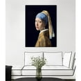 thumbnail image 2 of Giant Art Canvas  24x32 Girl with a Pearl Earring (1665) Framed in Multi-Color, 2 of 3