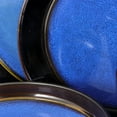 thumbnail image 3 of Gibson Elite Bella Galleria 16 Piece Reactive Glaze Dinnerware Set, Blue, 3 of 5