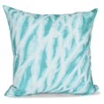thumbnail image 2 of Simply Daisy 16" x 16" Shibori Stripe Geometric Print Pillow, Teal, 2 of 2