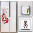 thumbnail image 5 of 5pcs DIY UV DTF Transfer Stickers, For Glass Tumbler, Waterproof Decals, Plastic Adhesive Label For Bottles And Cups Decor No.501, 5 of 6
