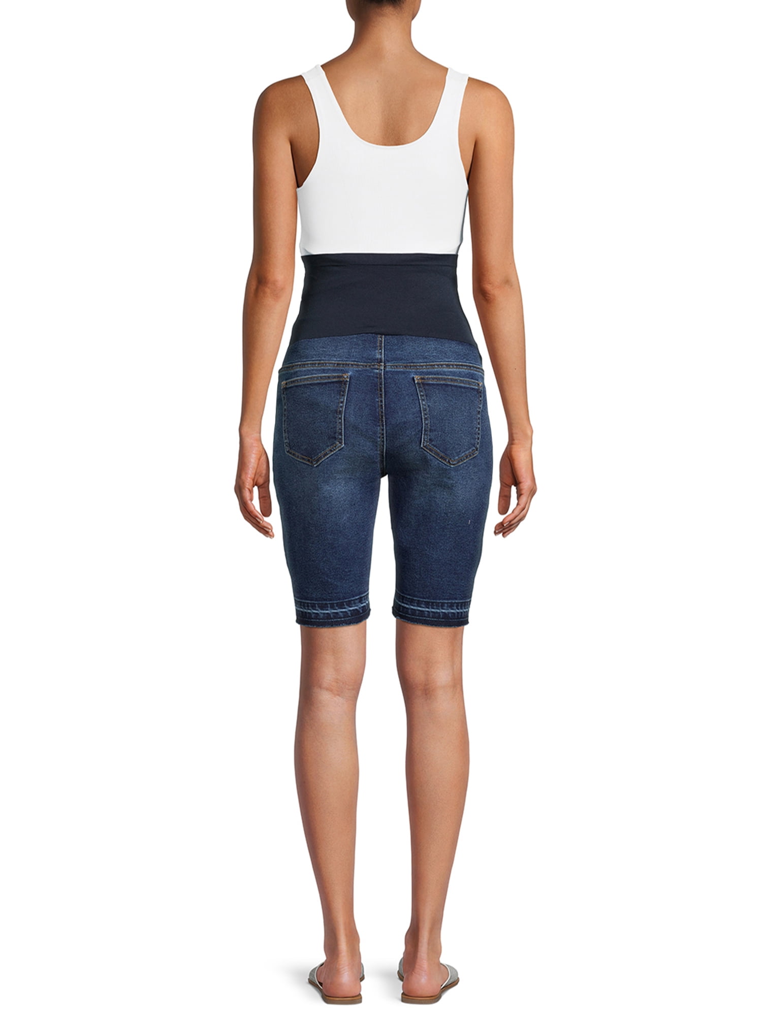 Time And Tru Women's Maternity Bermuda Shorts