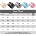 thumbnail image 2 of BadPiggies Shower Shoes for Women Men, Non Slip Quick Dry Bath Slippers Sandals Foldable Comfort House Slides, 2 of 8