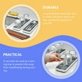 thumbnail image 3 of BRIGHTFUFU Dish Drain Board Plastic Grey for Food Preparation 1Pcs, 3 of 8