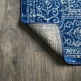thumbnail image 5 of JONATHAN Y BOHEMIAN FLAIR 8 x 10 Area Rug, Ferro Filigree - Blue, BMF108B-8, 5 of 6
