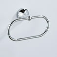 Phlegsive Wall Mounted Oval Towel Ring Hook for Bathroom/Home/Hotel