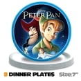 thumbnail image 7 of Peter Pan Birthday Party Supplies Balloons Plates Decoration Cake Topper Decor Tableware Banner Backdrop, 7 of 7