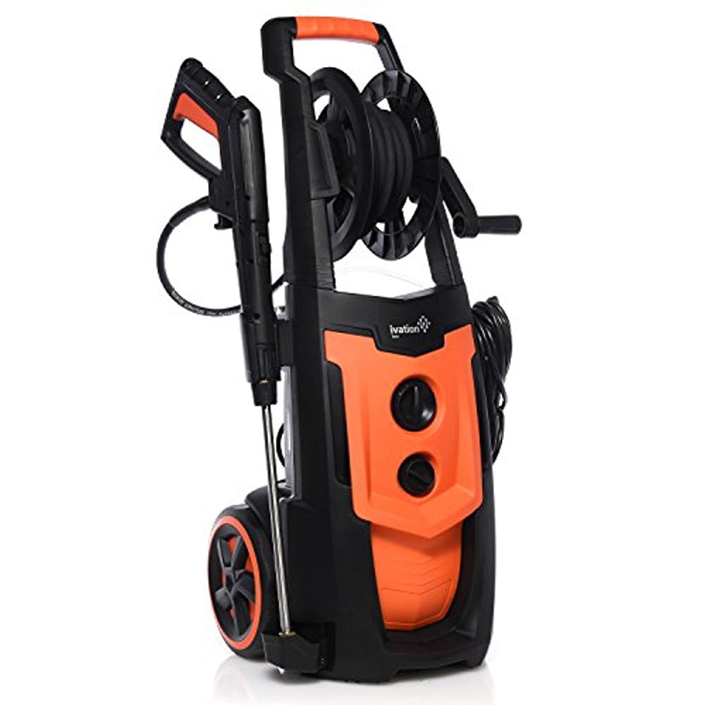 Ivation Electric Pressure Washer 2030 PSI 1.76 GPM with Power Hose, 5
