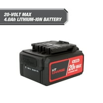 Hyper Tough 20V Max 4.0Ah Lithium-Ion Battery Pack with USB-A and USB-C Ports