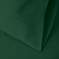 thumbnail image 2 of 100% Combed Cotton Pillowcases, 400 Thread Count, Standard, Solid, Hunter Green, 2 of 3