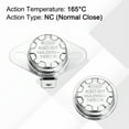 thumbnail image 4 of KSD301 Thermostat 165℃/329°F 16A  N.O Temperature Switch 4 Pcs, 4 of 4
